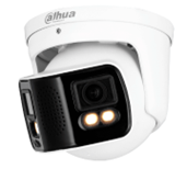 [DH-IPC-PDW5849-A180-E2-ASTE] Cámara IP Full Color con visión de 180° y doble lente de 4MP con protección perimetral, mapa de calor, conteo de personas, y LED de 40m 