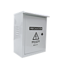 Caja para seguridad en exteriores de 400*300*160mm, Adecuado para DVR, Con cerradura y ventilación, placa de unión, Plástica