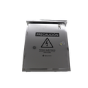 Caja para seguridad en exteriores de 500*400*200mm, Adecuado para DVR, Con cerradura y ventilación, placa de unión, De hierro