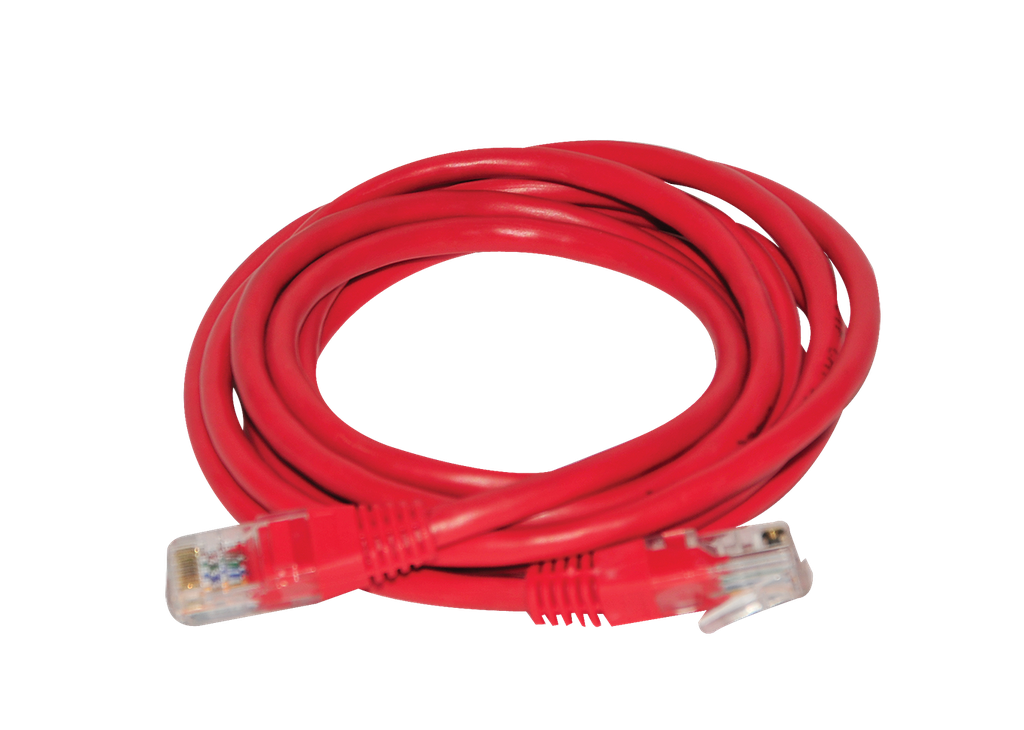 PATCH CORD DE 1MT (BC), CAT6 *ROJO*