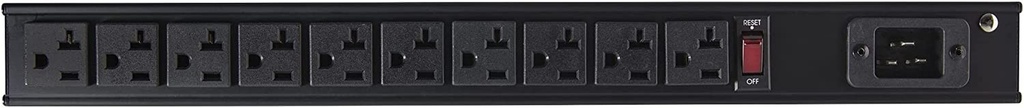 PDU PARA RACKS SPRYWIRE 10 PUERTOS CON PROTECTOR DE SOBRECARGA