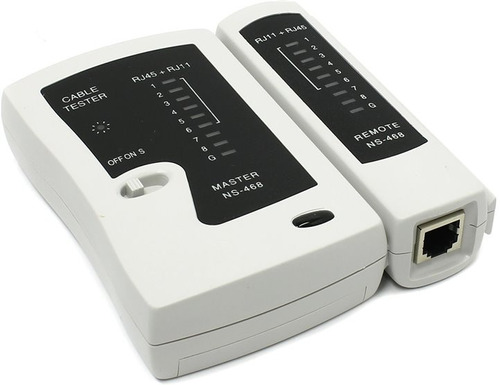 TESTER PROBADOR DE CABLES RJ45 Y RJ11