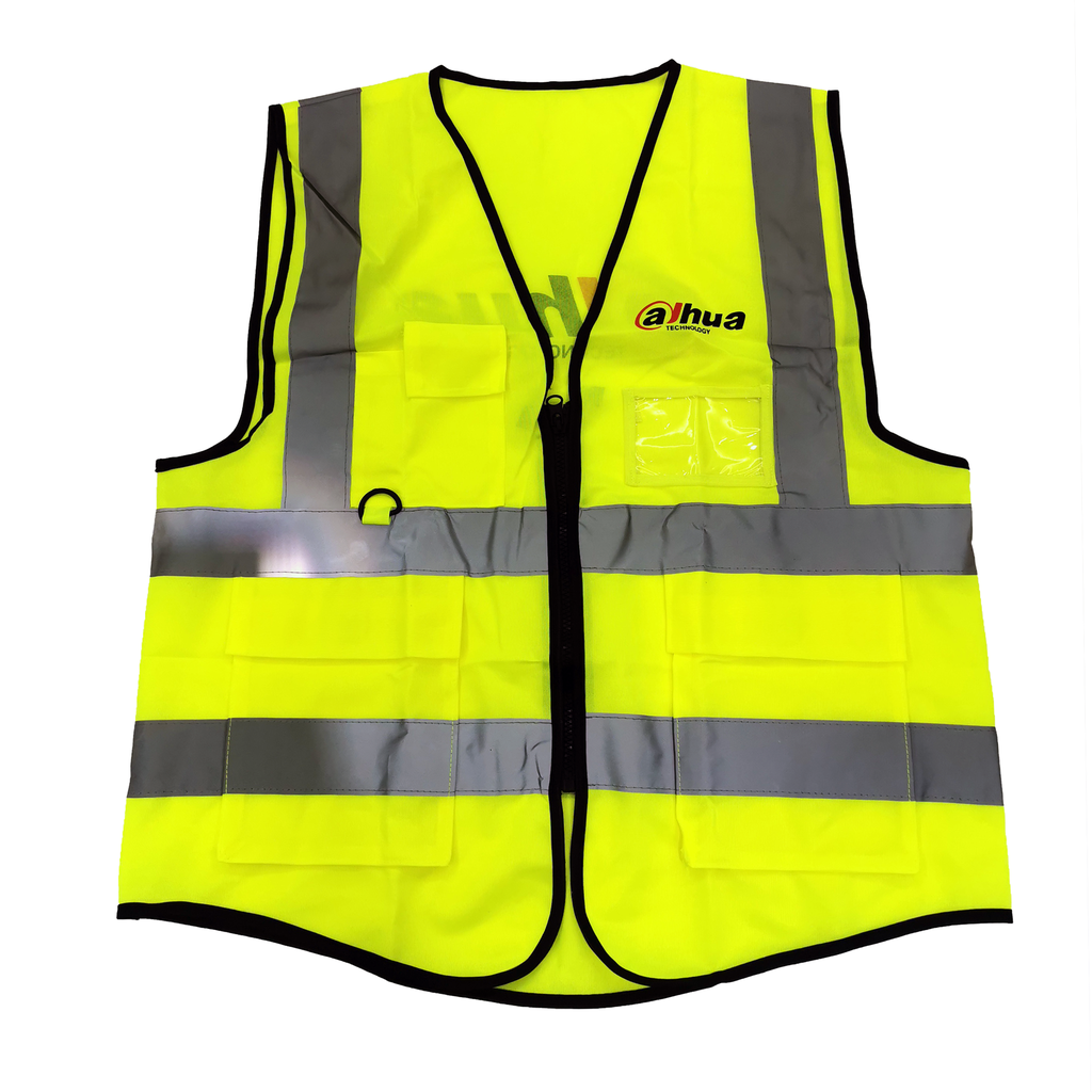 CHALECO DE SEGURIDAD AMARILLO DE ALTA VISIBILIDAD, DAHUA