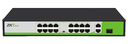 SWITCH MARCA ZKTECO POE DE 16 PUERTOS 10/100MBPS