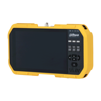 Tester de Video IP y HDCV H.265 y H.264, PTZ, Audio,  Red, Señal Wifi, Soporta Protocolo Onvif. Multímetro integrado