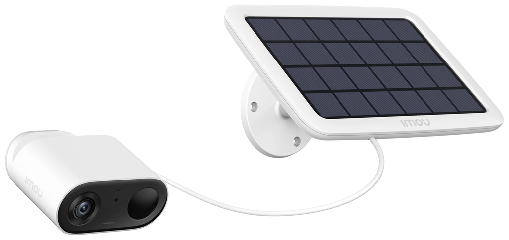 IMOU GO KIT incluye: 1x IPC-B32P-V2-IMOU imou Cámara Cell Go WiFi  , 3MP, IR de 7m ,PIR, Micrófono, Altavoces, Batería Recargable y panel solar