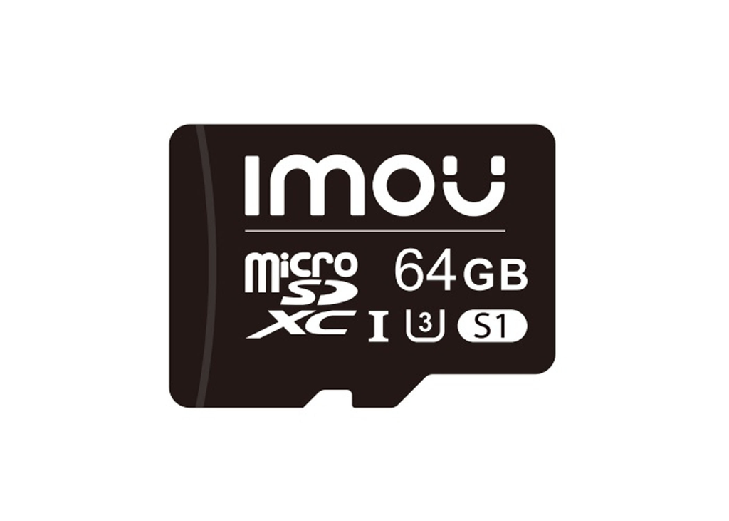 Tarjeta Micro SD de 64GB (Clase10), IMOU