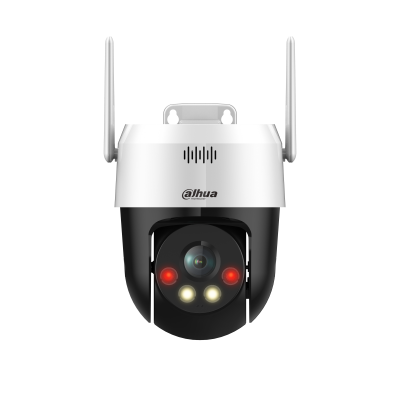 Cámara IP Wi-Fi PT a todo color de 5 MP con audio bidireccional, alarma de luz y sonido