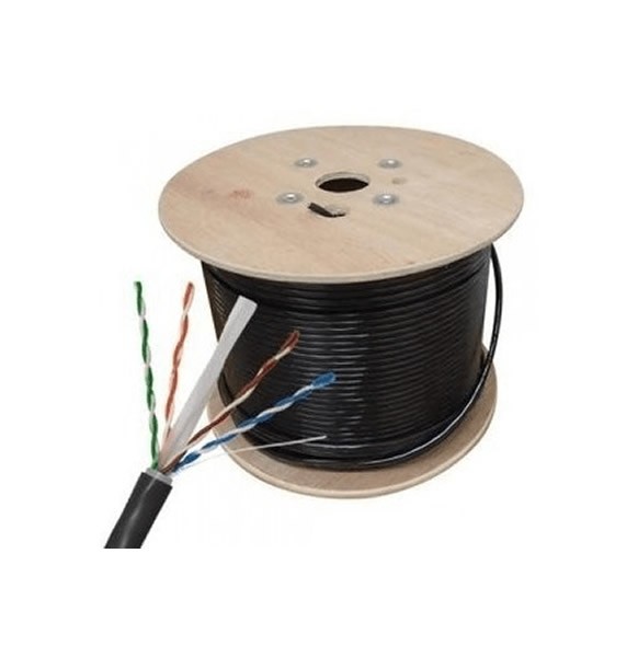 BOBINA DE CABLE EXTERIOR CON GUIA CAT5E, SPRYWIRE