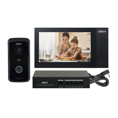 Videoportero IP para villa y monitor interior