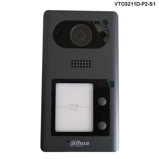 VIDEO PORTERO ALUMINIO IP  2MP POE IP65 IK08 SIP