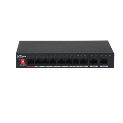 SWITCH POE FAST ETHERNET, 8 PUERTOS
