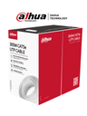 BOBINA DE CABLE INTERIOR CAT5e (100% COBRE), C/BLANCO *DAHUA*