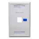 PLACA FRONTAL DE UN SOLO PUERTO SPRYWIRE