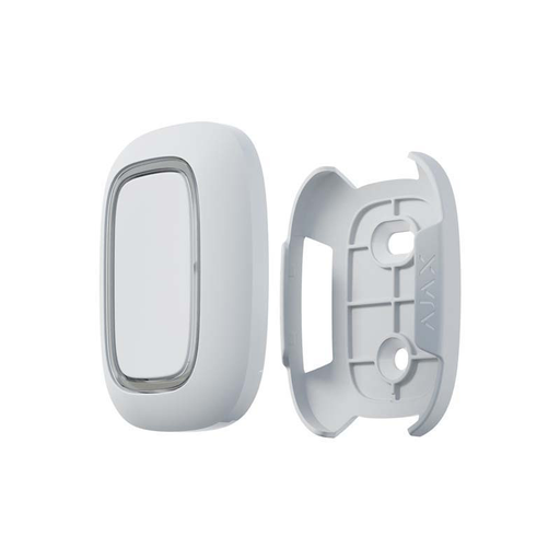 [21658.82.WH] Ajax Holder. Soporte para fijar Button o DoubleButton en superficies. Color blanco