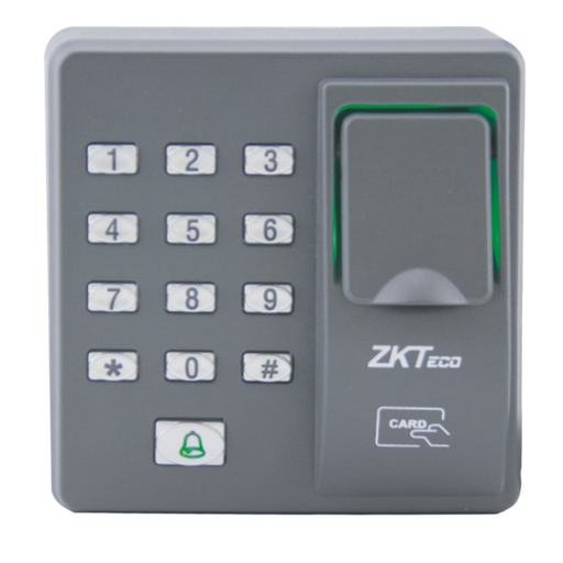[X7] Lector Marca ZKTECO biométrico compacto para el control de acceso, identificación de huellas digitales.