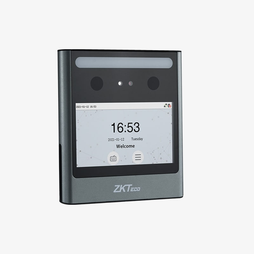 [EFACE10] Terminal de control de acceso y asistencia marca ZKTeco con reconocimiento facial Visible Light