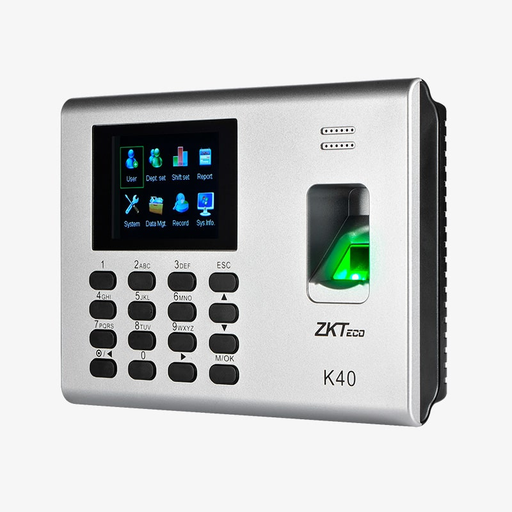[K40 (ID)] Control Marca ZKTECO de Acceso y Asistencia Biométrico K40 ZKTeco
