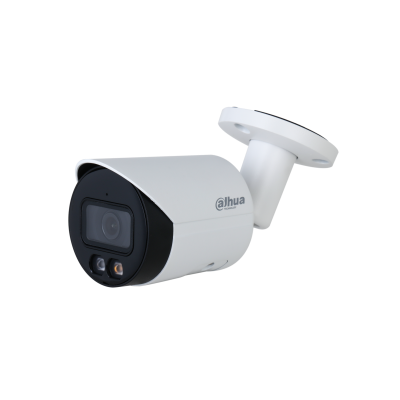 [DH-IPC-HFW2249S-S-IL] Cámara IP Bullet WizSense de foco fijo con luz dual inteligente de 2MP