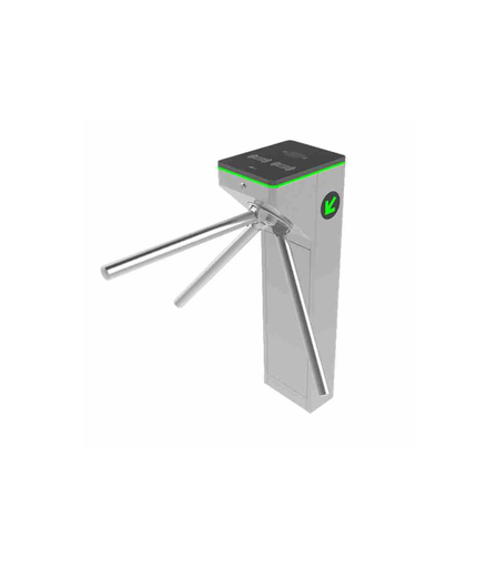 [MTS1022] Torniquete Marca ZKTECO Bidireccional con Brazo Abatible con combinación de controlador lector de huellas dactilares y RFID