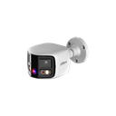 Bullet IP WizSense de focal fija y empalme TiOC Duo de 2x4MP 20m IR
