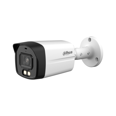[DH-HAC-HFW1200TLMN-IL-A] BULLET PLASTICA DE 2MPX 40 IR Iluminación Dual Inteligente + Full Color con Audio