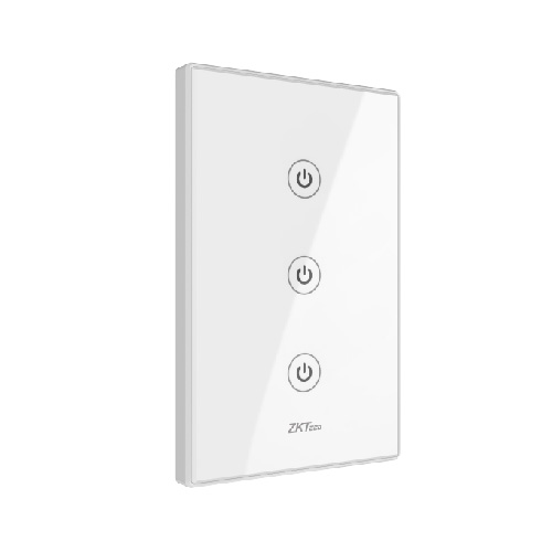 [SW13-US] Interruptor de Luz Inteligente Wifi de 3 Botones para Pared, Apagador con Panel Táctil y Control por Voz