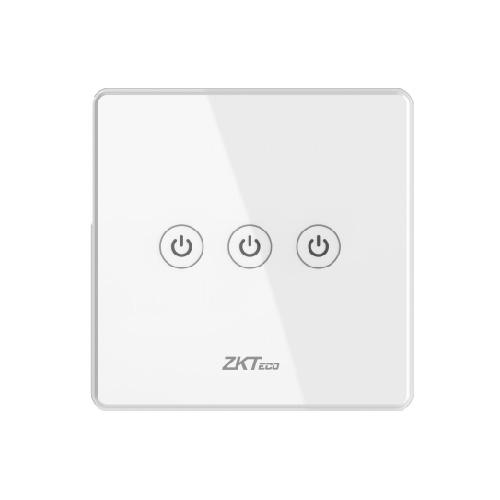 [SW13-EU] Interruptor de Luz Inteligente Wifi de 3 Botones para Pared, Apagador con Panel Táctil y Control por Voz (estilo europeo)