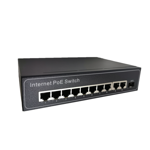 [SW1008K-1S] Switch POE de 8 canales  10/100/1000m SpryWire