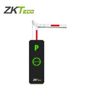 [BGM1145 R-90] Barrera Vehicular con Brazo Articulado Reversible de 4.5 Metros, LED, ZK Barrier App derecha 
