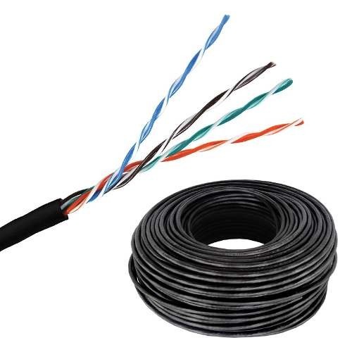 [SWCAT5EEXTERIORGEL] BOBINA DE CABLE EXTERIOR CON GEL CAT5E, SPRYWIRE