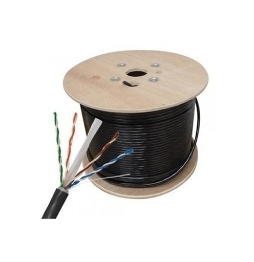 [SWCAT5EMESSENGER] Bobina de cable EXTERIOR con GUÍA CAT5E, SpryWire